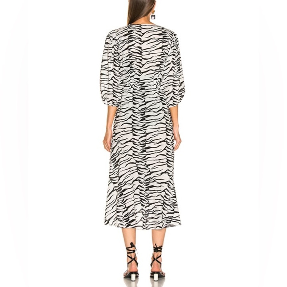 RIXO Noleen animal print cotton Dress size XS - Picture 2 of 14